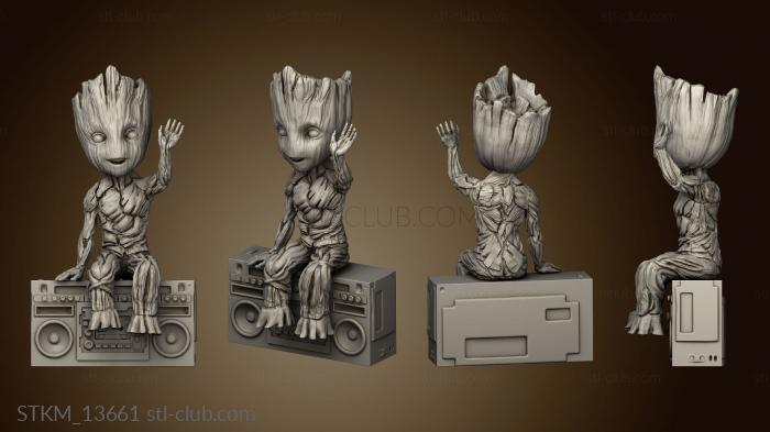 Hello Groot Figurine statue