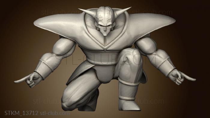 3D model Frieza forces Ginyu remeshed (STL)