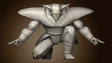 3D model Frieza forces Ginyu remeshed (STL)