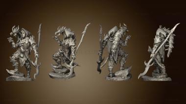 3D model Game Ever Dark Elves Vagar Her Hotlog (STL)