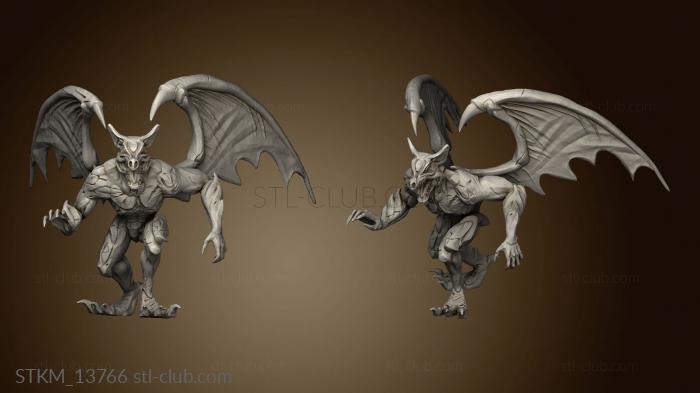 3D model Gargoyle Roaming (STL)