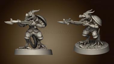 3D model Dragon War Kobold Crossbow Troops (STL)