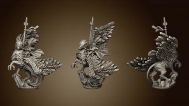 3D model Generals general mounted (STL)