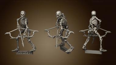 3D model heroes batch skeleton archer (STL)