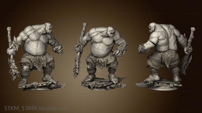 3D model Goblins Lair Ogre (STL)