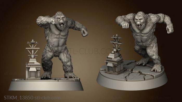 3D model Godzilla vs Kong Figure Kongone (STL)