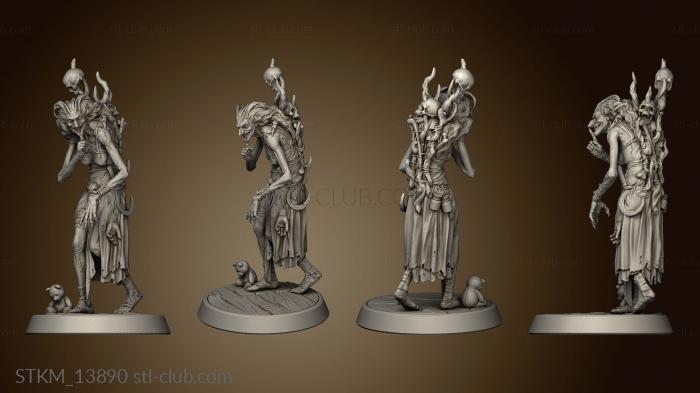 3D model Grannys Prophecy Night Hag (STL)