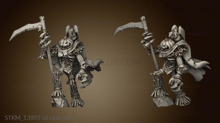 3D model Grayw Village GW scarecrow scythe (STL)