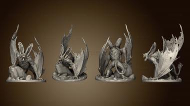 3D model Greater Bat Beast (STL)