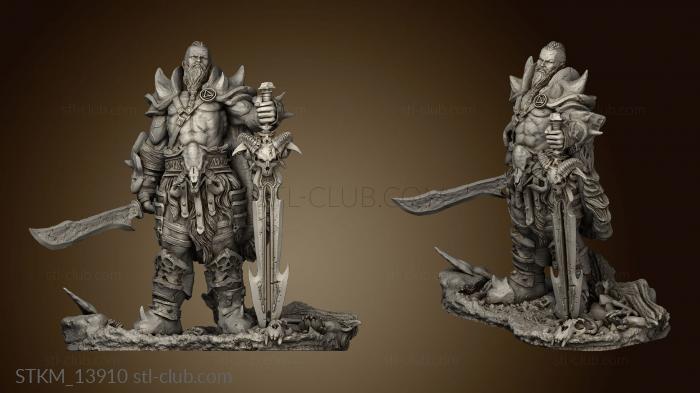 3D model Hero Barbarian (STL)