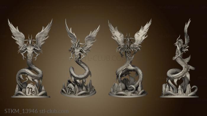 3D model Western Zodiacs Capricorn (STL)