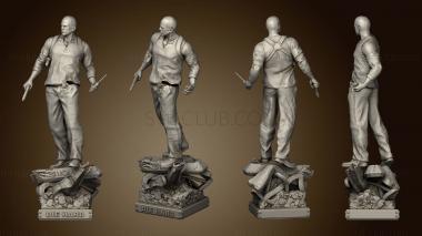 3D model JOHN MCCLANE DIE HARD figure (STL)