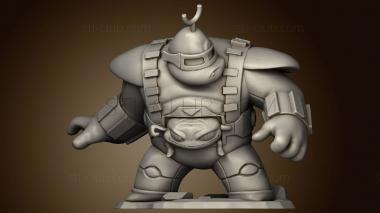 3D model Krang Chibi (STL)