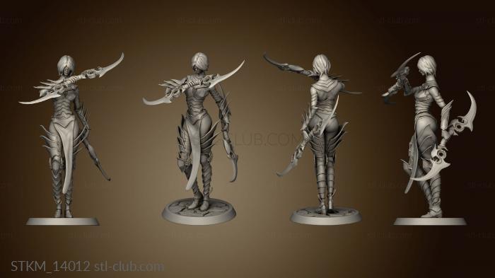 3D model death deathcult blades brandish (STL)