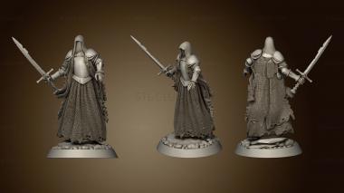 3D model Sorrowsworn Baron Soldiers The Wraith Swordsman Lv (STL)