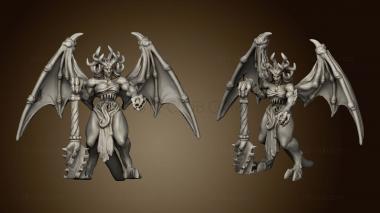 3D model Hell Hath Fury Grand Fiend Wings (STL)