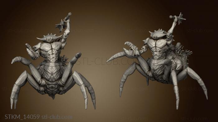 3D model Hunt Treasure Crab People Mace (STL)