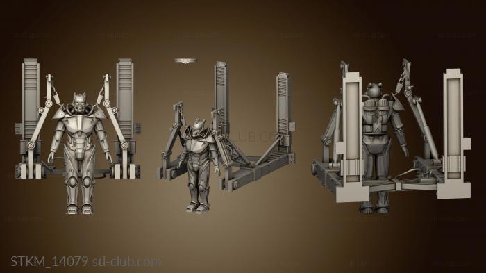 3D model Fallout boom platforms (STL)