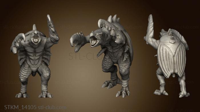 3D model Hook Horror Two Claws Attack (STL)