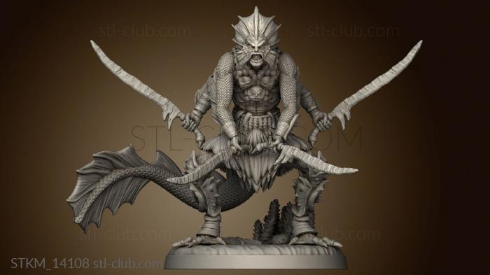 3D model Shark God Carcharodon Brutes Rise Brute (STL)