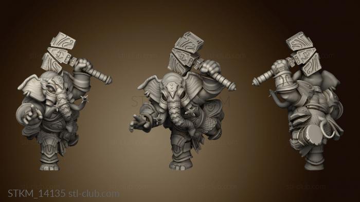 Hour Demons Elephant Folk Paladin Hammer