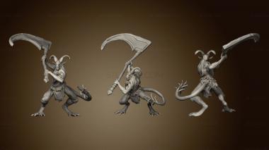 3D model Hour Demons Goat Demon Scythe (STL)