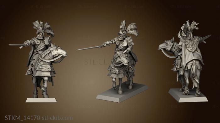 3D model Humans Bjorn Duke Horse Alvernia (STL)