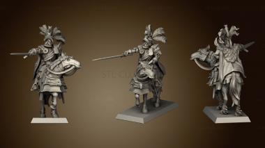 3D model Humans Bjorn Duke Horse Alvernia (STL)