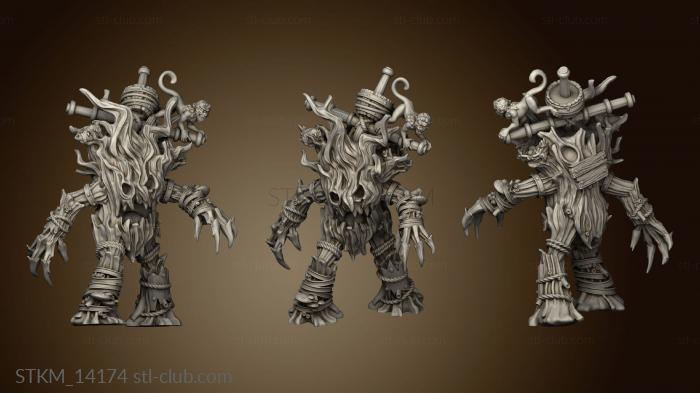 3D model Hungry Piranhas Treeman Star player (STL)