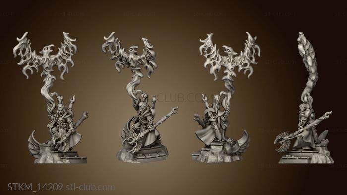 3D model ble elves Heroes Mages phoenix mage (STL)