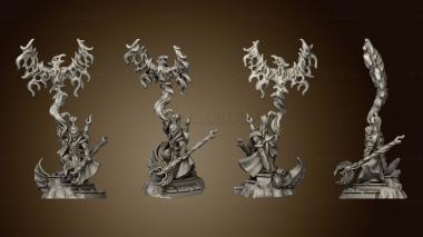 3D model ble elves Heroes Mages phoenix mage (STL)