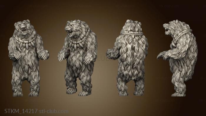 3D model Indians Skin Animal (STL)