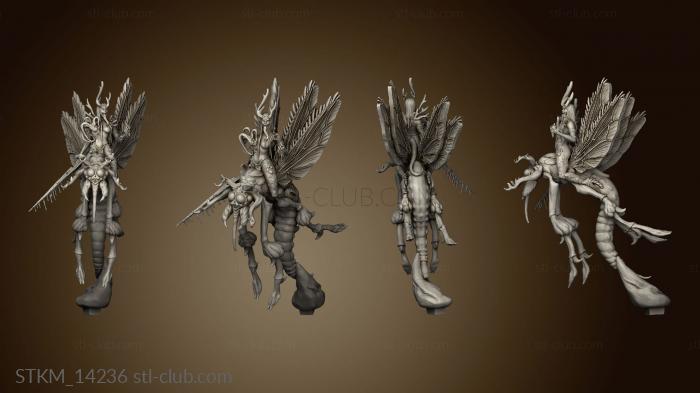 3D model Infernies on Bloodsuckers Demon mosquito (STL)