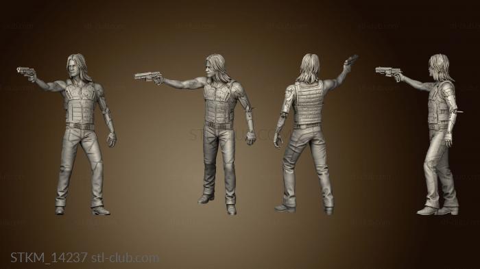 3D model Johnny Silver (STL)