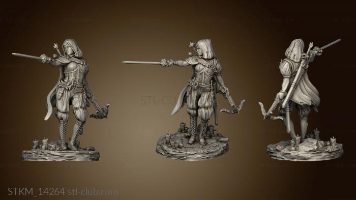 3D model Elisabetta the Dawn foot (STL)