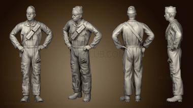 3D model Italian Tank Crew (STL)