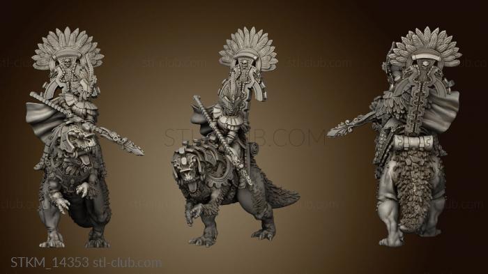 3D model Jurassica the First to Charge Banner (STL)