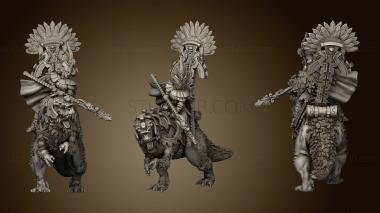 3D model Jurassica the First to Charge Banner (STL)