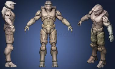 3D model fortnite master chief (STL)