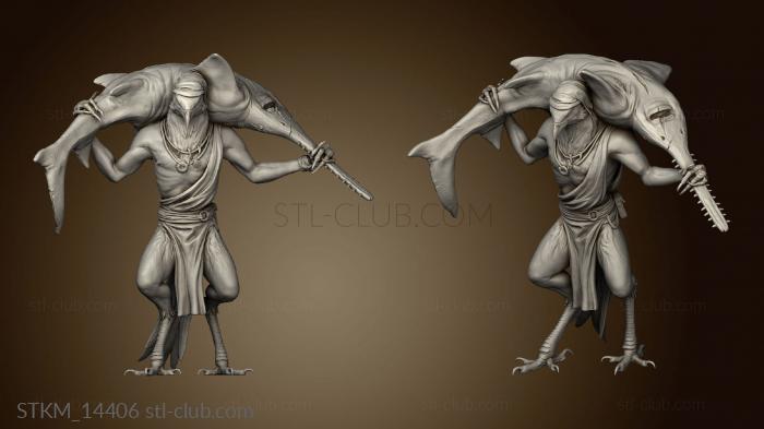 3D model Kenku Fishermen Lord The fisherman carry (STL)