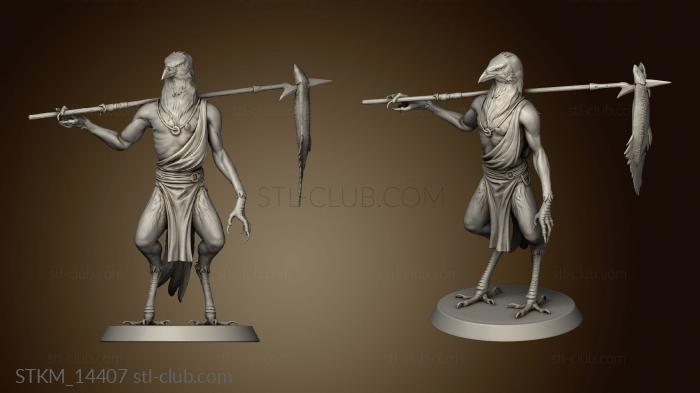 3D model Kenku Fishermen Lord The fisherman fishstick (STL)