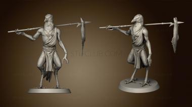 3D model Kenku Fishermen Lord The fisherman fishstick (STL)