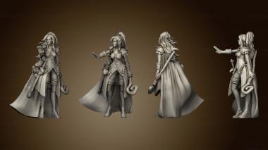 3D model Kingdom Talarius Lilly Arch White Mage mascot (STL)