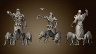 3D model Keoghradan Druid Wolves (STL)