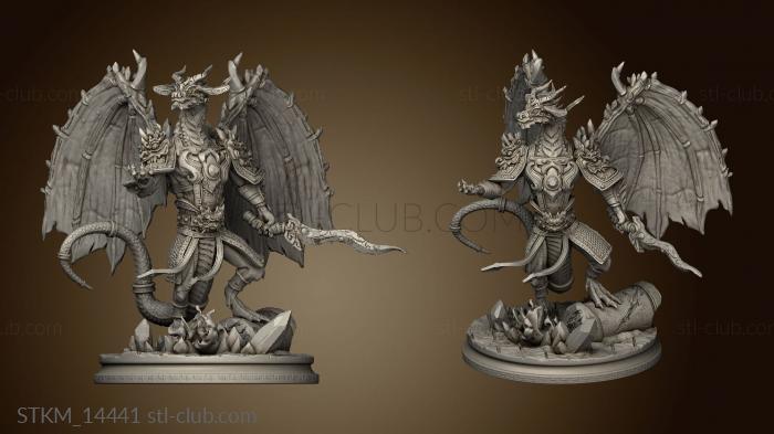 3D model Kobolds Yao Long Temple Prep Dragon Boss (STL)