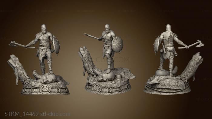 3D model Kratos adaga (STL)