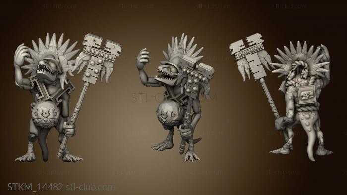 3D model Lacerator Tribesmen Star Priest Priest (STL)