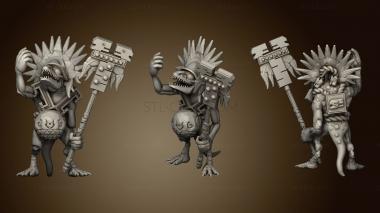 3D model Lacerator Tribesmen Star Priest Priest (STL)