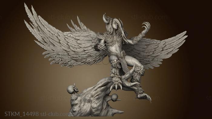 3D model Lanfear The Harpy Queen (STL)