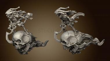 3D model Undead Dominion Devlin the Skullrider (STL)